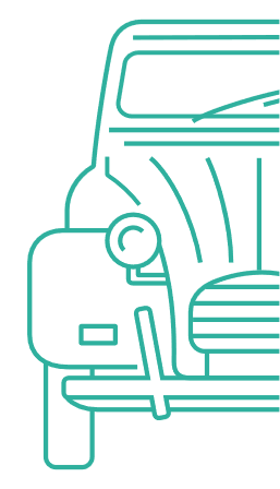 Dessin 2CV Citroën Verte
