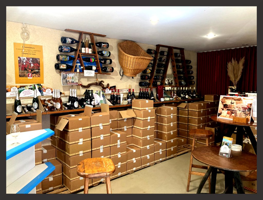 Le caveau de vente de la cave Jumert à Villiers sur Loir (41). Photo © Pierre d'Ornano/Aeternus.fr