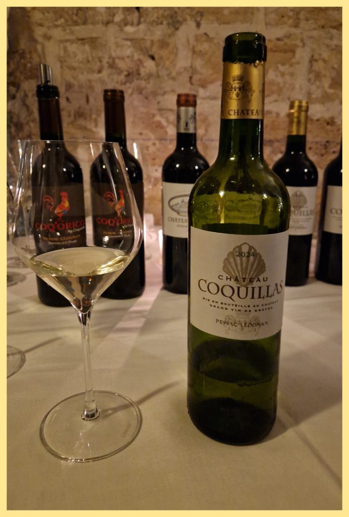 La cuvée Château Coquillas 2024 blanc. Photo © Pierre d'Ornano | Aeternus.fr