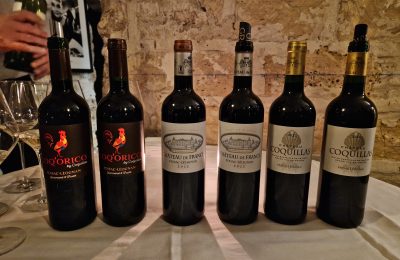 Cinq cuvées 2022 2024 du Château de France Photo © Pierre d'Ornano | Aeternus.fr