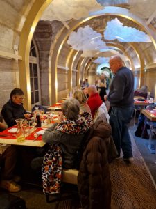 Le restaurant du Foyer, on y est comme sur un nuage. Photo © Pierre d'Ornano | Aeternus.fr