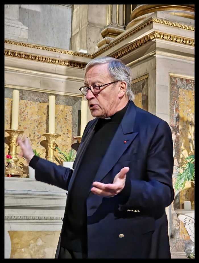 Monseigneur Patrick Chauvet, curé de la Madeleine et vice-président du Foyer de la Madeleine. Photo © Pierre d'Ornano | Aeternus.fr