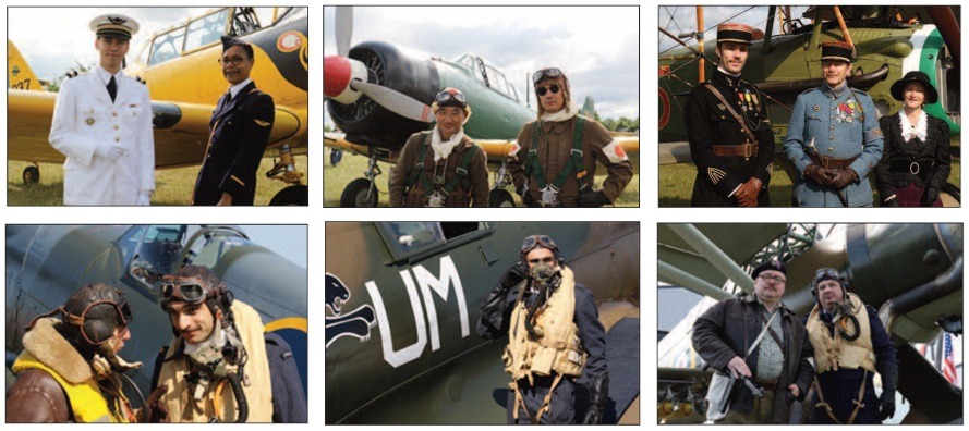 Des reconstitutions historiques au Temps des Hélices. Photo © DR