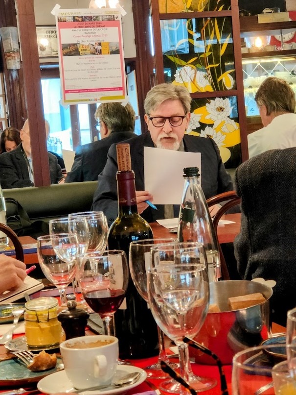 Laurent Bilh est l’auteur d’une histoire des bistrots (Nouveau Monde éditions). C’est un universitaire. Il est maître de conférences à la Sorbonne, historien des médias, de la presse et de la caricature mais sa passion sont les bistrots et leur histoire. Photo © François Collombet