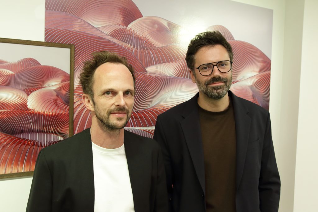 Julien barbier et Vincent Barué, co-fondateurs de la plateforme NADKA. Photo © Pierre d'Ornano | Aeternus.fr