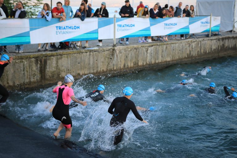 Triathlon d'Évian 2026. Photo © Pierre d'Ornano