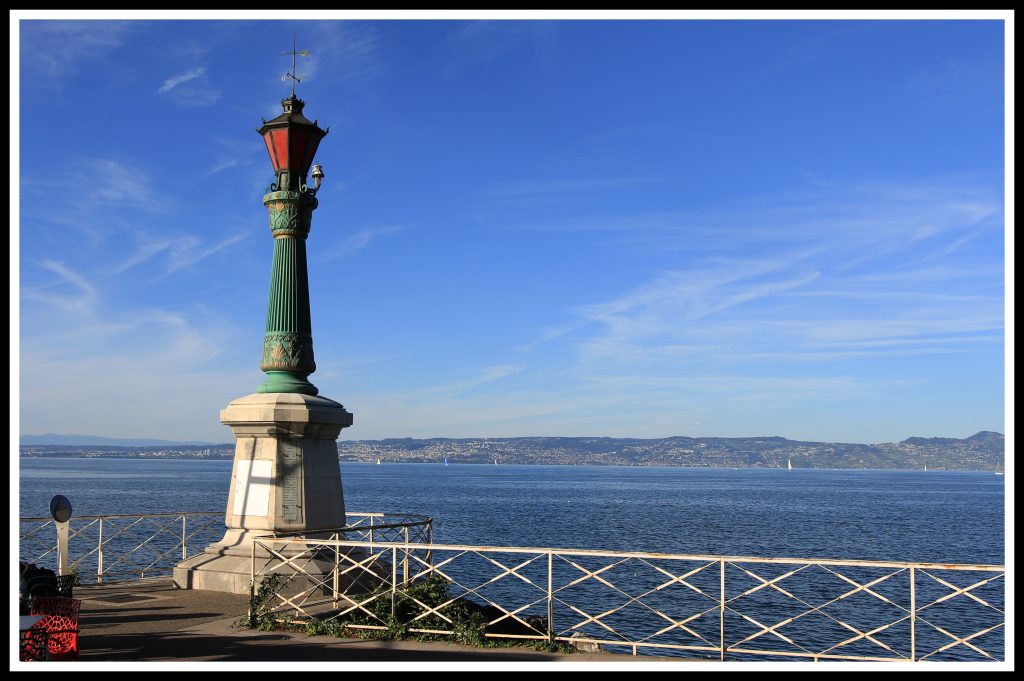 Vue sur la lac Léman. Photo © Pierre d'Ornano